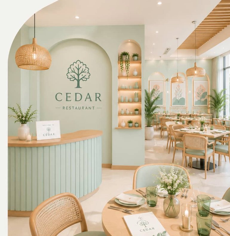 Cedar Restaurant interior