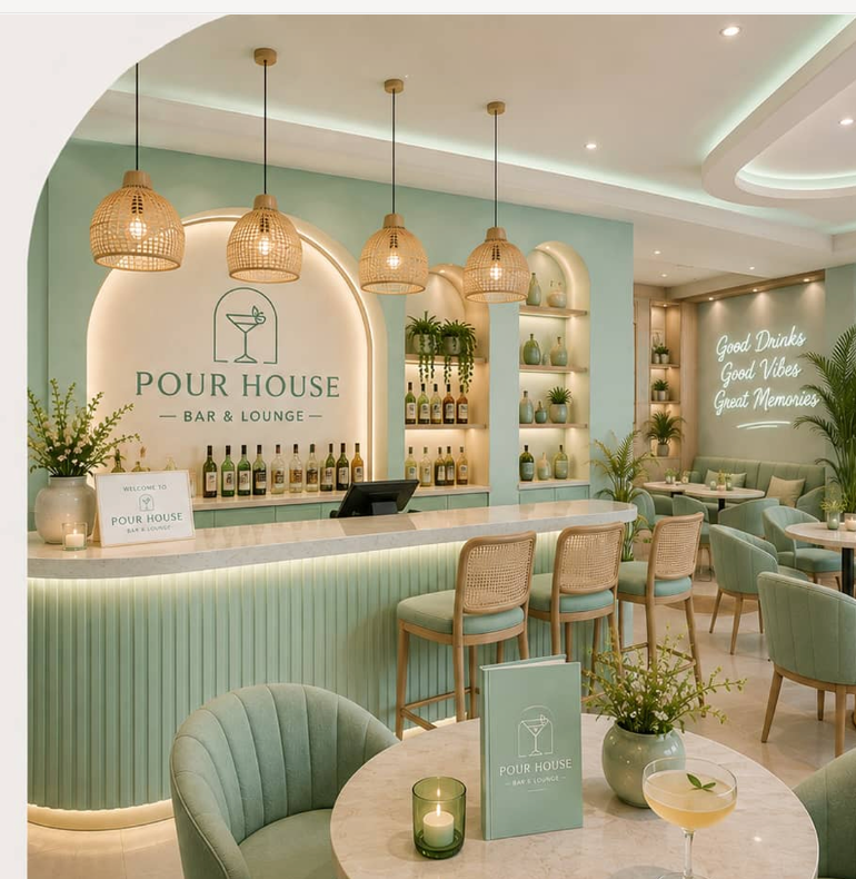 Pour House Bar & Lounge interior